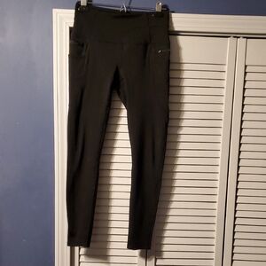 RBX Fleece Lined  Black Leggings